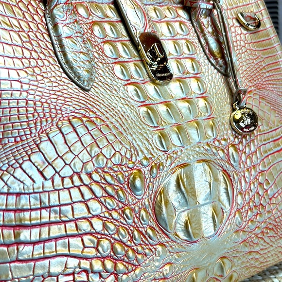 Brahmin NWT Nikita Sunkiss Melbourne Genuine Leather Purse Bag (P043) - Picture 7 of 12